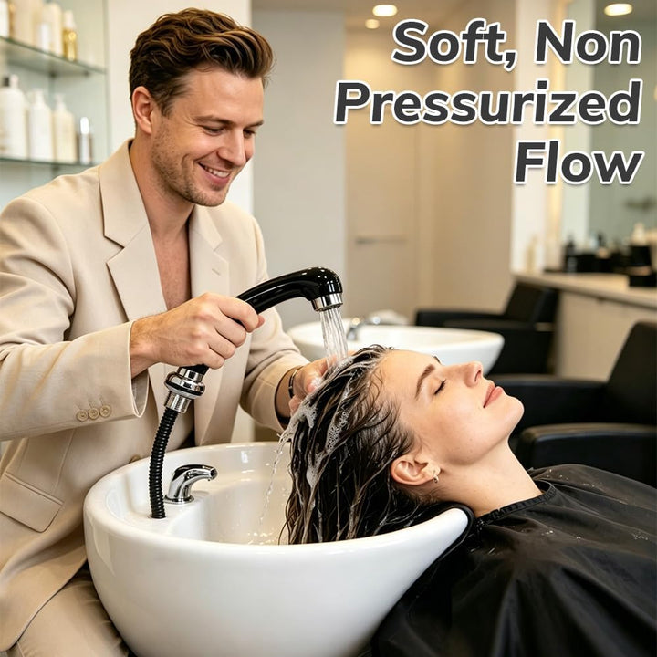 Duschkopf mit Schlauch, SGZIOO Handbrause für Waschbecken, Duschdüse mit Schlauch für Friseur Salon