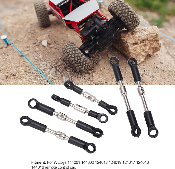 RC-Verbindungsstangen-Set für WLtoys 144001 144002 124018 124019 124017 124016 Ferngesteuerte Auto-U