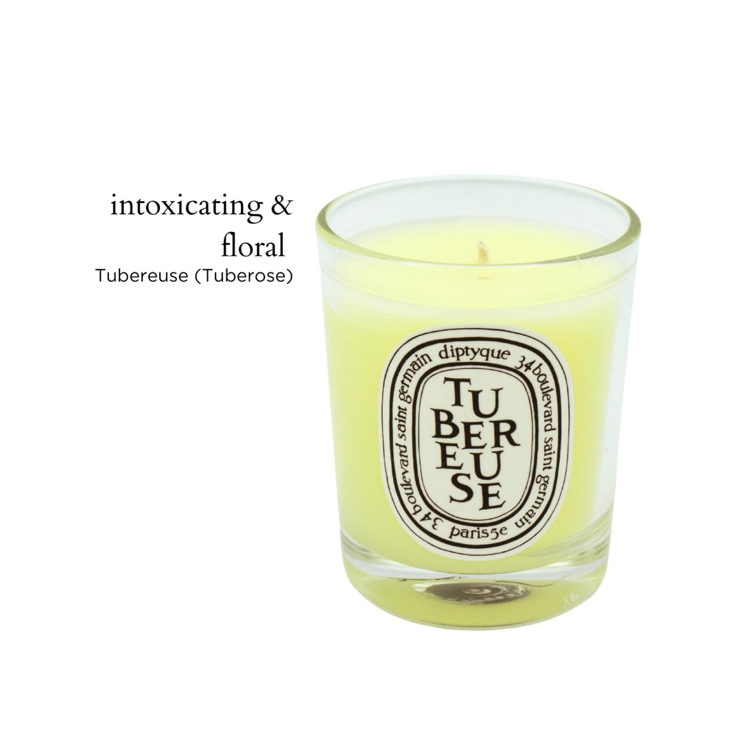 Scented Candle - Tubereuse (Tuberose) - 70g/2.4oz