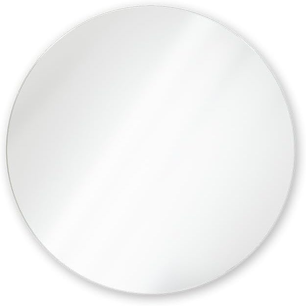 Vicco Badezimmerspiegel Karen, Sonoma, 60 x 60 cm Rund Badspiegel, Badspiegel