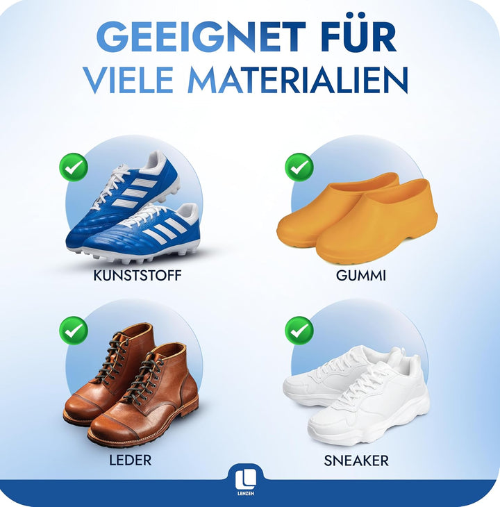 Sneaker Cleaner Set mit Reinigungsgummi, Reinigungsspray, Schuhputztuch und Schuhbürste I Sneaker Re