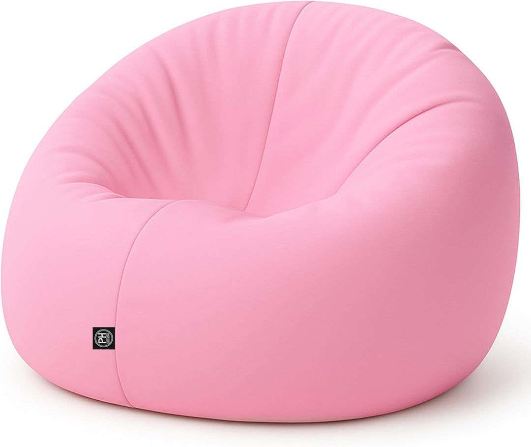 PATCH HOME Sitzsack 2 in 1 Sitzkissen Bodenkissen für Erwachsene & Kinder - Gaming mit Füllung Kisse