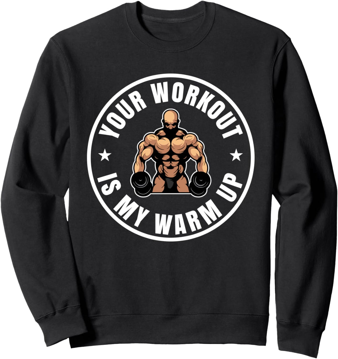 Bodybuilding Fitness Kraftsport Geschenk Sweatshirt