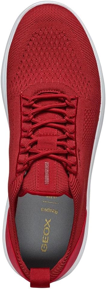 Geox Herren U Spherica A Sneaker 39 EU 0005z Red, 39 EU 0005z Red