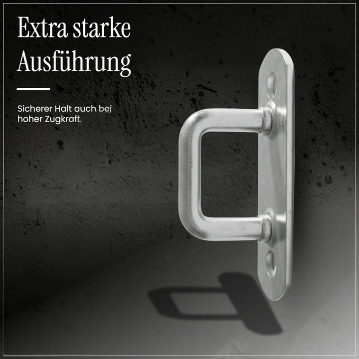 EnB Riemenkrampe 11x34 mm – 20 Stück verzinkte Planenhaken Made in Germany – extrem widerstandsfähig