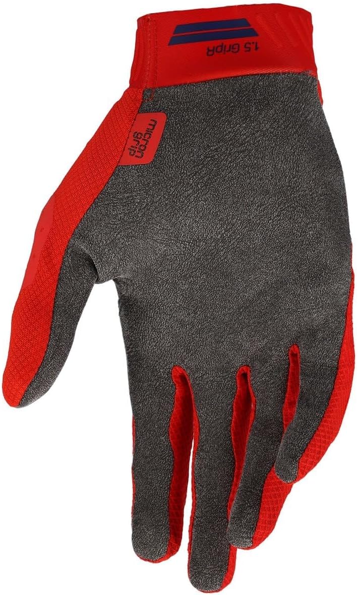 Leatt Moto 1.5 GripR Motocross-Handschuhe (Rot, S)