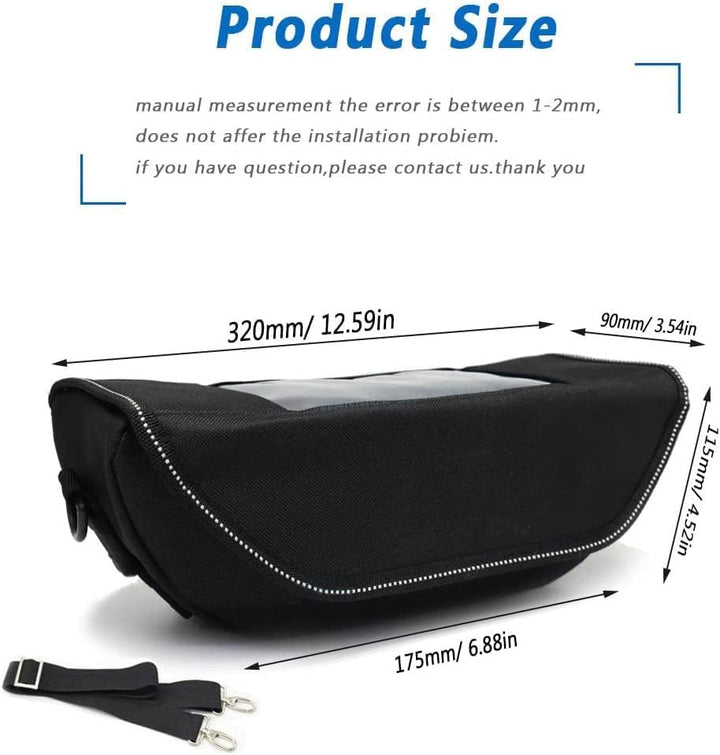 Lenkertasche für Moto Guzzi V85 TT V85TT Centenario Travel Lenkrad-Navigationstasche Motorradlenkrad