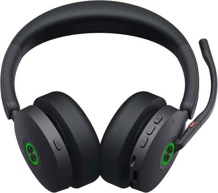 Yealink BH74 Kabelloses Headset mit 6-Mikrofon-Hybrid-ANC, Teams Premium Open Office-Zertifiziert, B