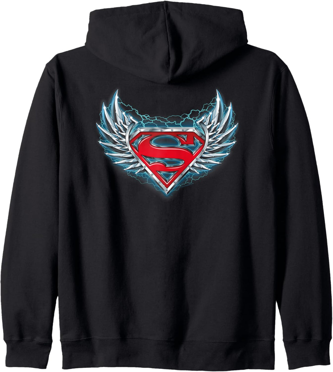 Superman Steel Wings Logo Kapuzenjacke
