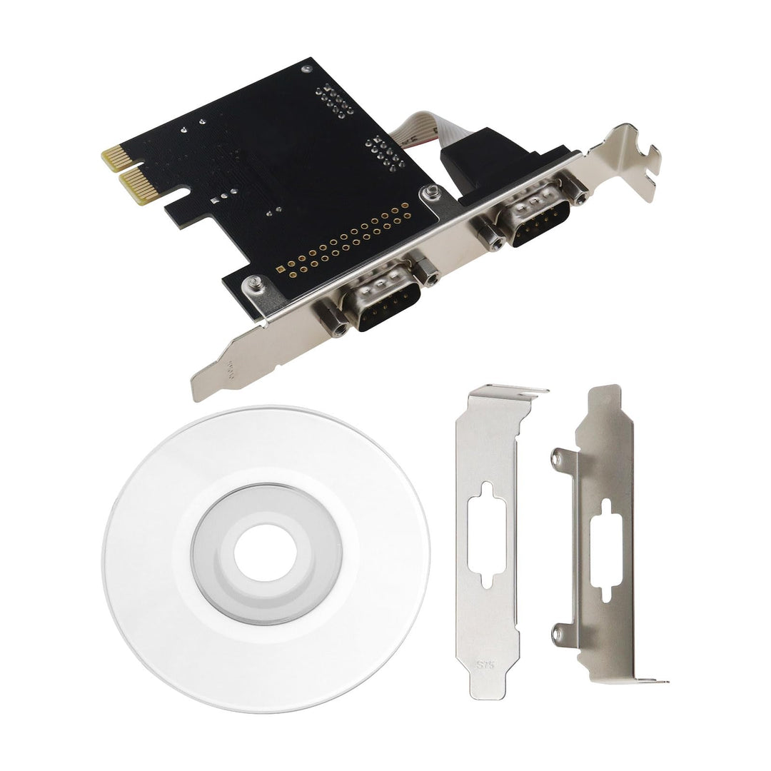Create idea Port Card PCI Express Serielle Karte PCI Express Serieller Erweiterungsadapter PCI-E auf