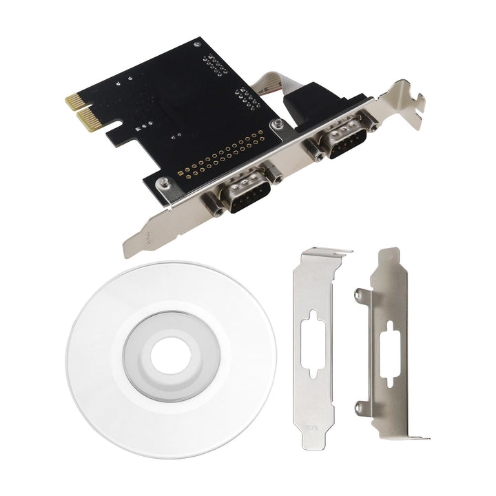 Create idea Port Card PCI Express Serielle Karte PCI Express Serieller Erweiterungsadapter PCI-E auf