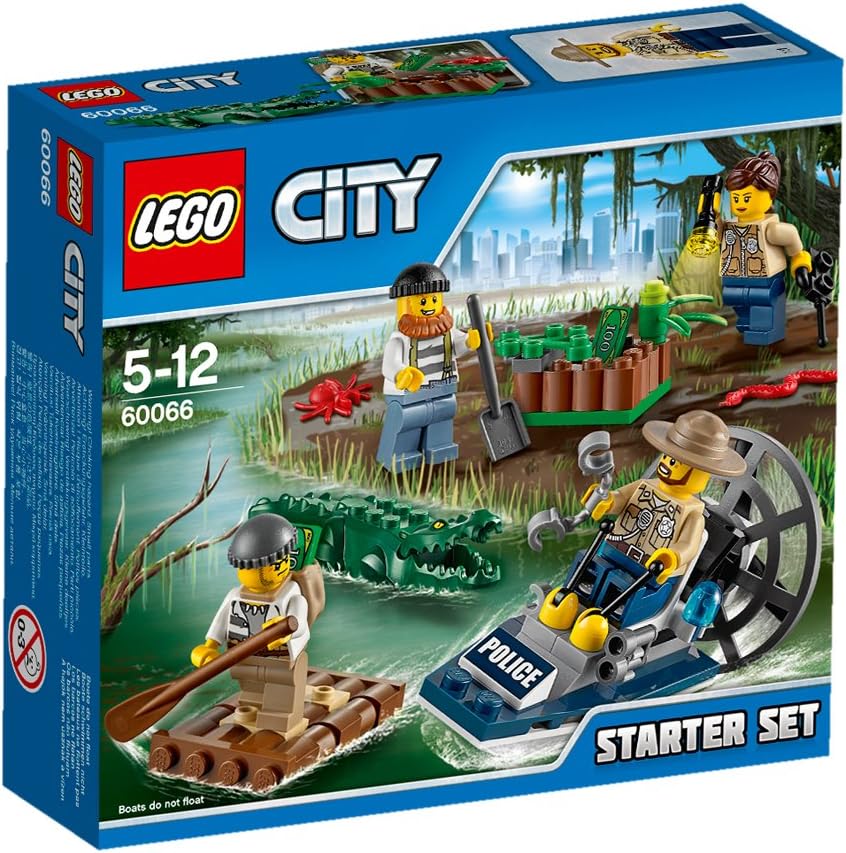 LEGO City 60066 - Sumpfpolizei Starter-Set