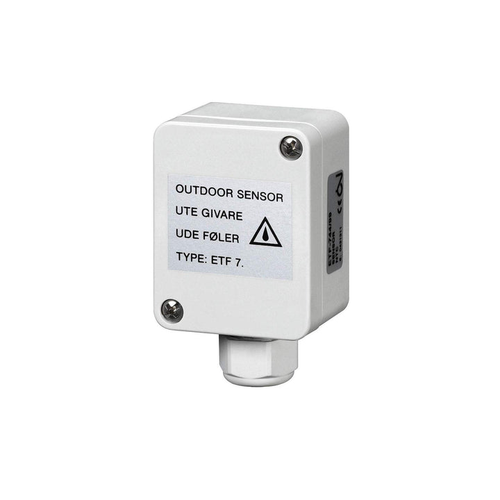 Mi-Heat ETF-744/99 Aussentemperaturfühler, NTC Temperatursensor, Fernfühler und externer Sensor für
