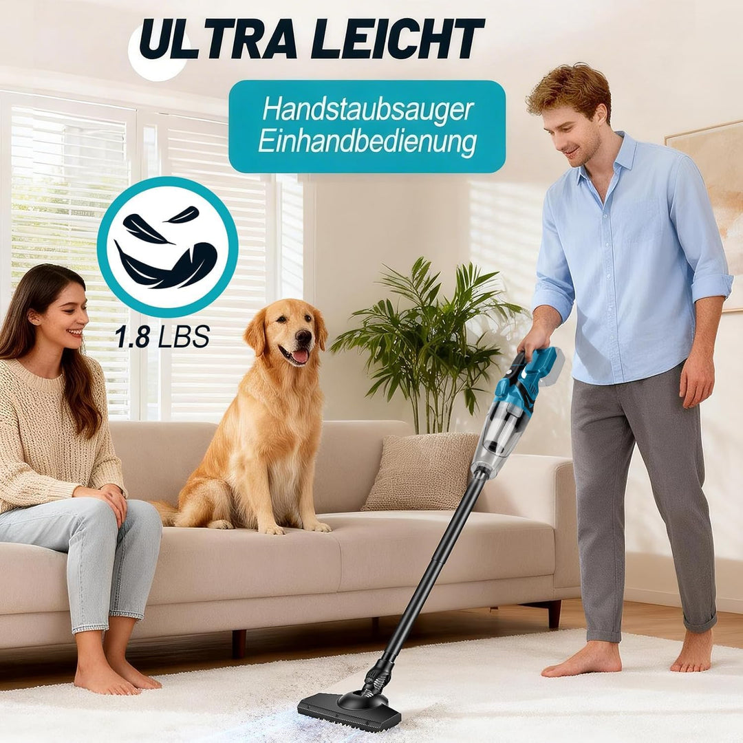 Akku Handstaubsauger,Akku Staubsauger für Makita 18V Batterie,10000Pa 4-in-1 Multifunktionaler Staub