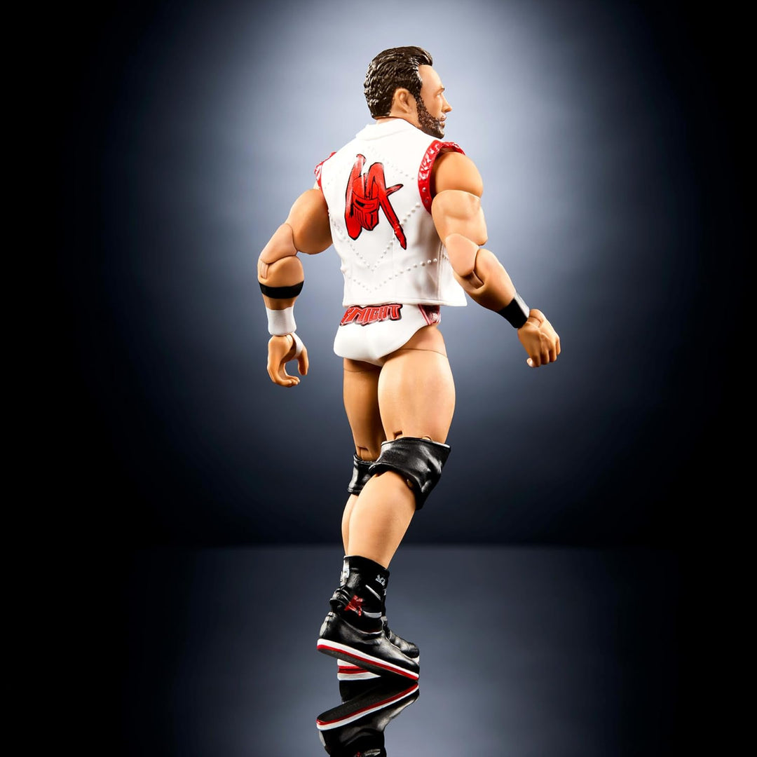 Mattel WWE Elite Actionfigur & Zubehör, Serie #120, 15,2 cm grosses Sammlerstück LA Knight mit 25 Ge