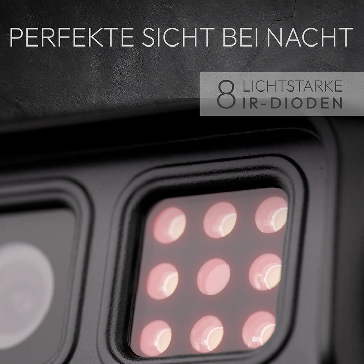 VSG24 Vision AI PRO 7" Rückfahrkamera Set mit KI-Assistent, Personenerkennung & akustischer Warnung