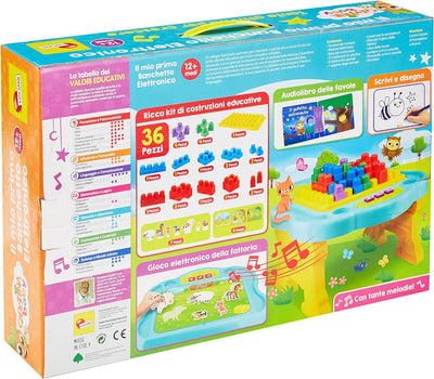 Lisciani Games 76628 Babyspielzeug Karotte Baby Elektronisches Bankett Lernkonsole