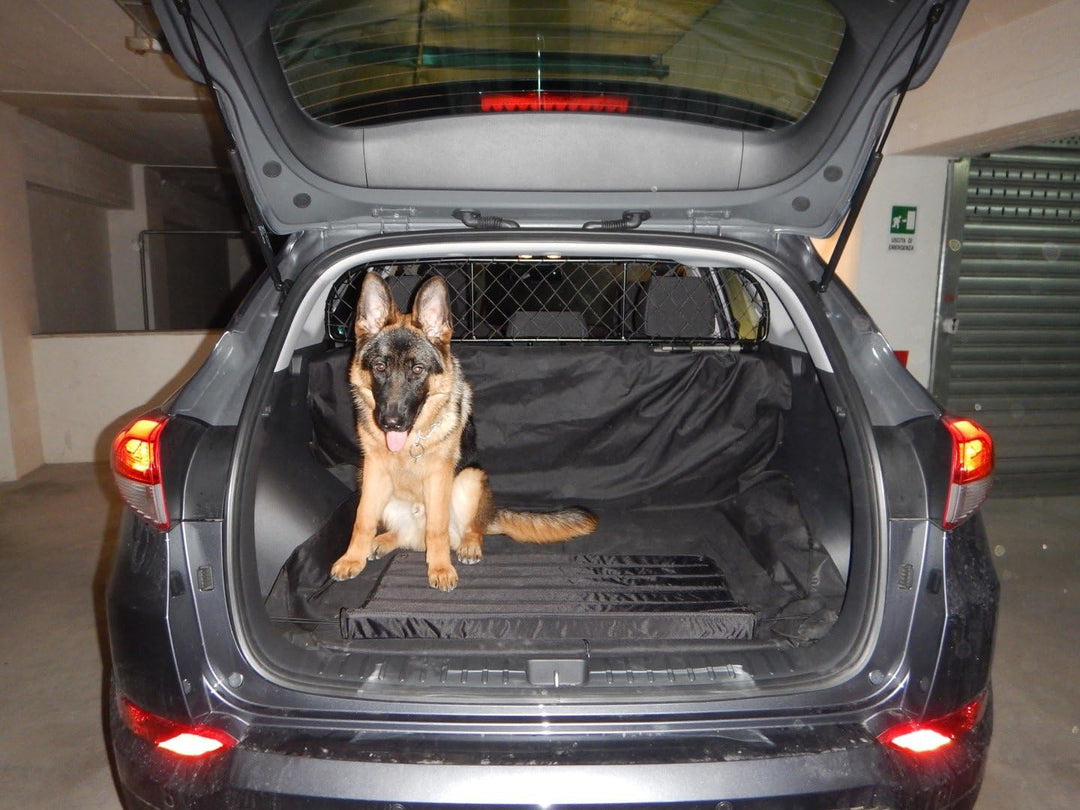 ERGOTECH Trennnetz Trenngitter kompatibel mit Hyundai Tucson (2015-2020) RDA65-XS16, für Hunde und G