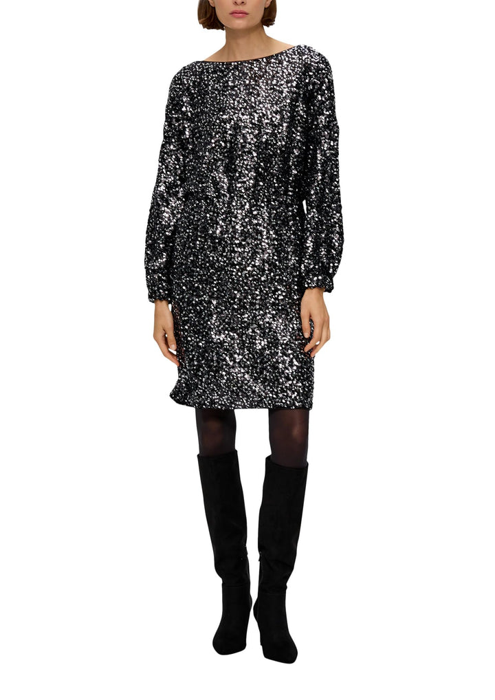 s.Oliver Elegantes Paillettenkleid 42 9999, 42 9999