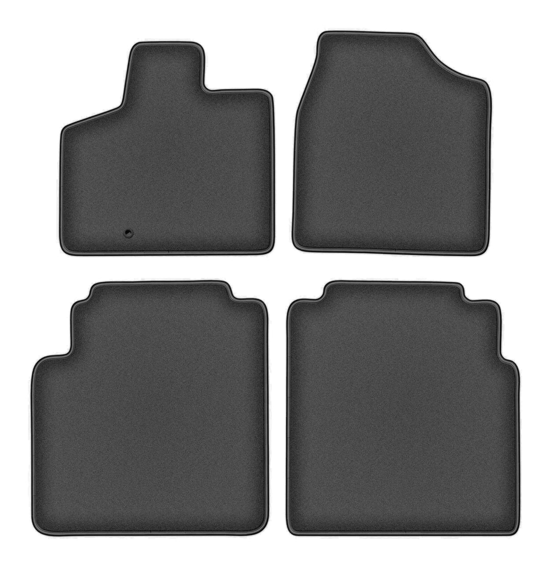 Automatte – Passend für Chrysler Voyager V Minivan 2008-2016 – Velours – Autozubehör - Auto Fussmatt