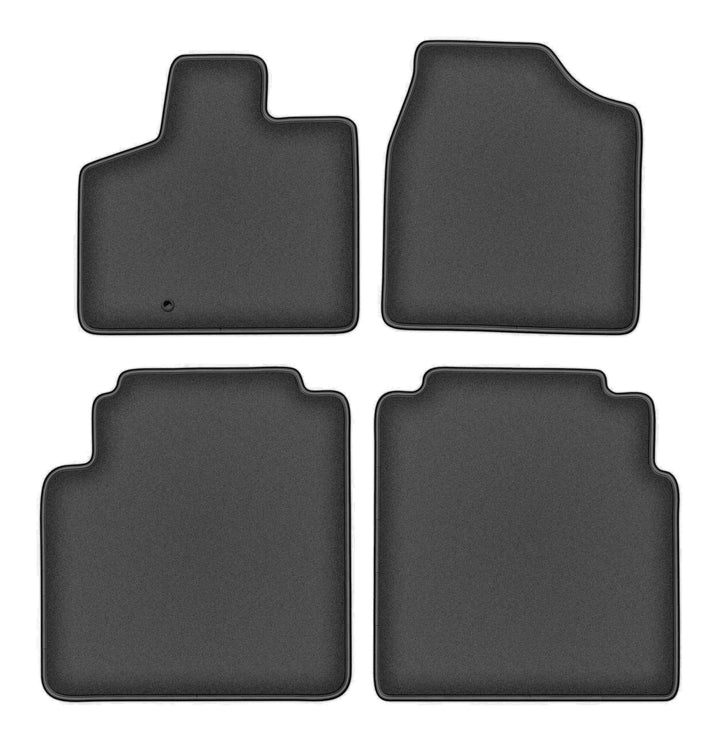 Automatte – Passend für Chrysler Voyager V Minivan 2008-2016 – Velours – Autozubehör - Auto Fussmatt