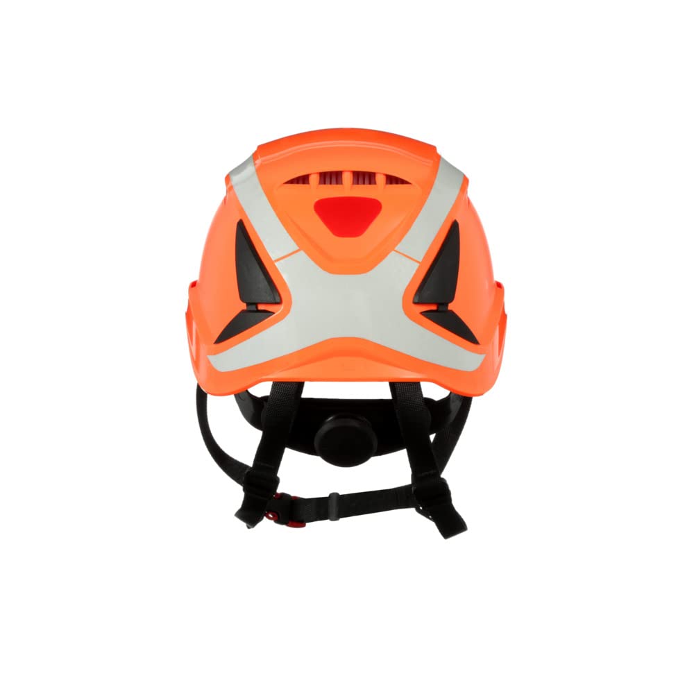 3M SecureFit Schutzhelm, X5007V-CE, orange, belüftet, reflektierend, CE Orange Belüftet/Reflektieren