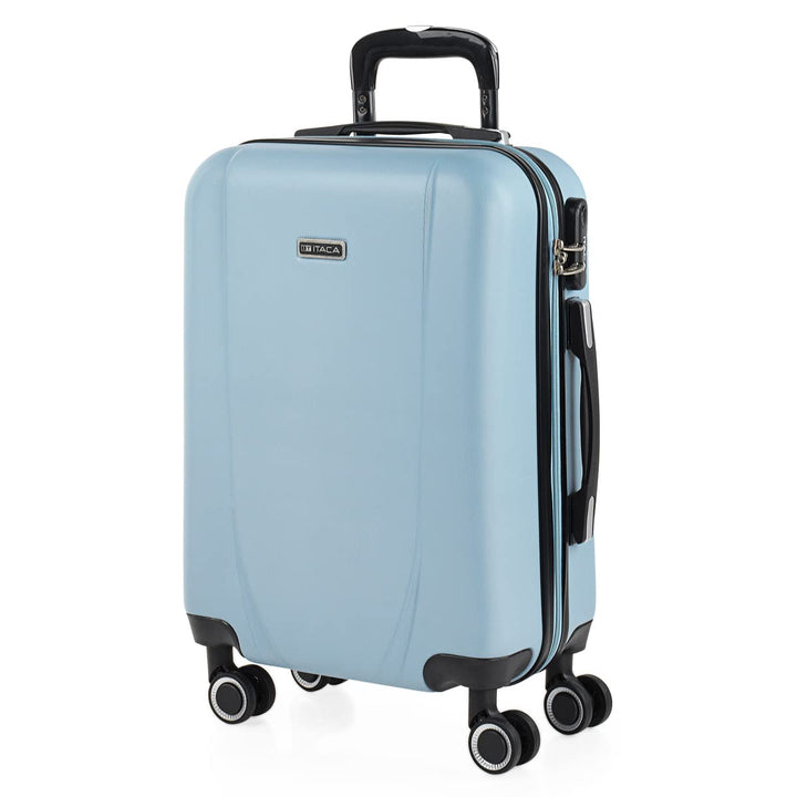 ITACA - Trolley Handgepäck Cabin Trolley Koffer Reisekoffer Hartschalenkoffer mit Zahlenschloss - Ka