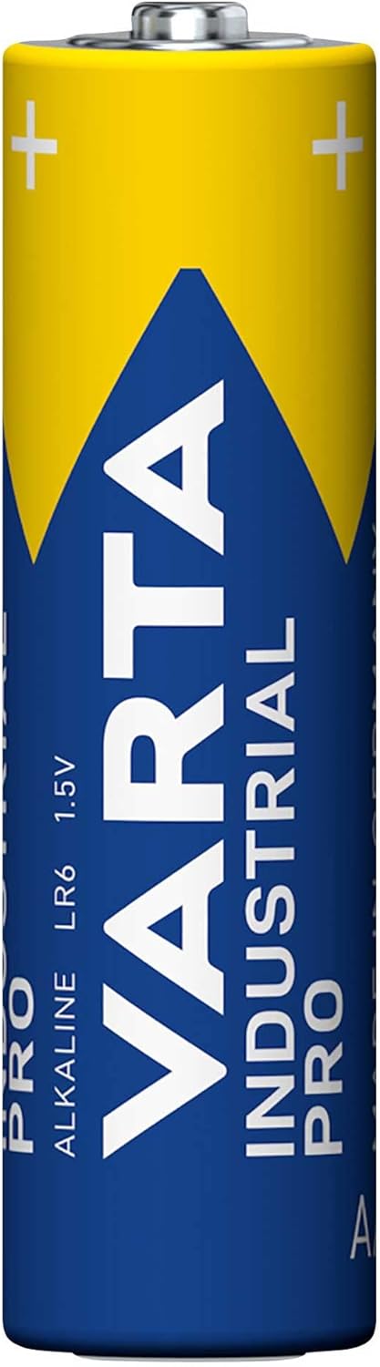 Varta 100 x Varta 04006 Batterien Alkaline, Mignon, AA, LR06, 1.5V Industrial, Shrinkwrap