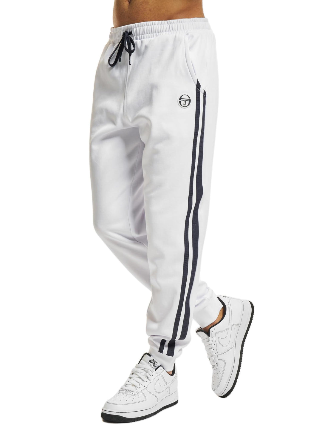 Sergio Tacchini Herren Sporthose S White/Navy (100), S White/Navy (100)