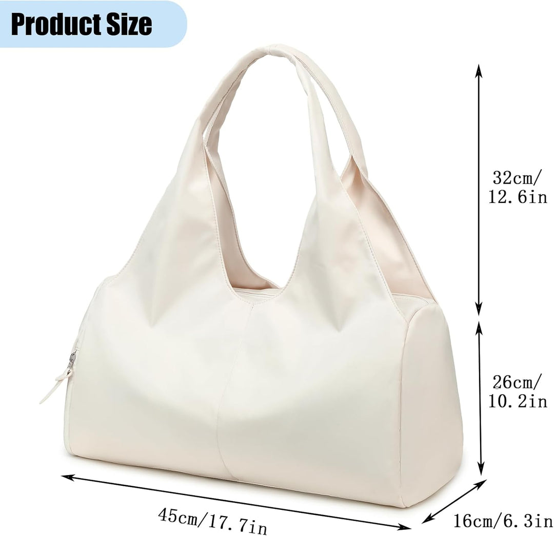 Sporttasche für Damen und Herren mit Schuhfach & Nassfach Weekender Reisetasche Freizeit Handtasche