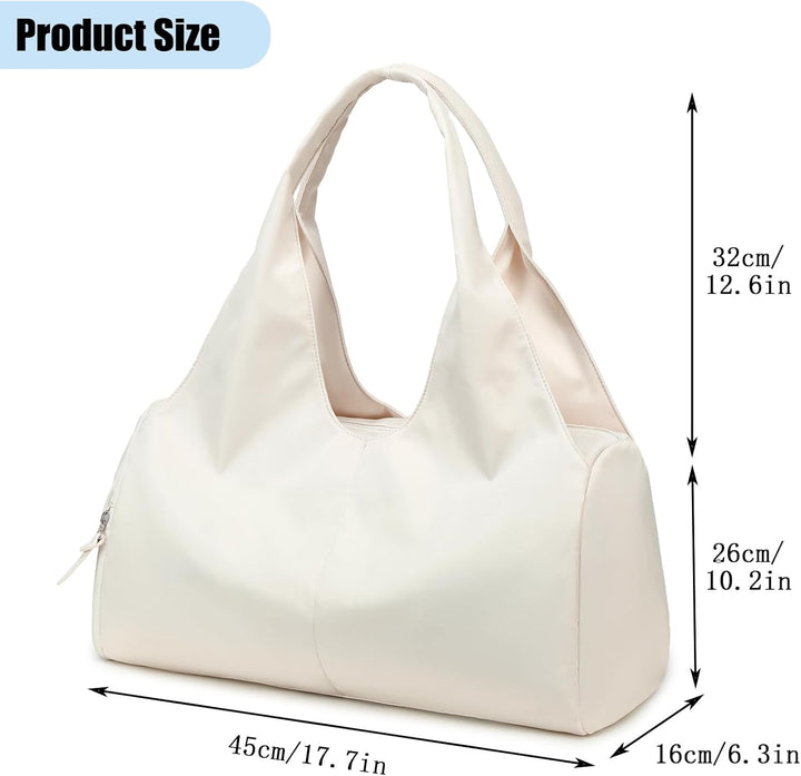 Sporttasche für Damen und Herren mit Schuhfach & Nassfach Weekender Reisetasche Freizeit Handtasche