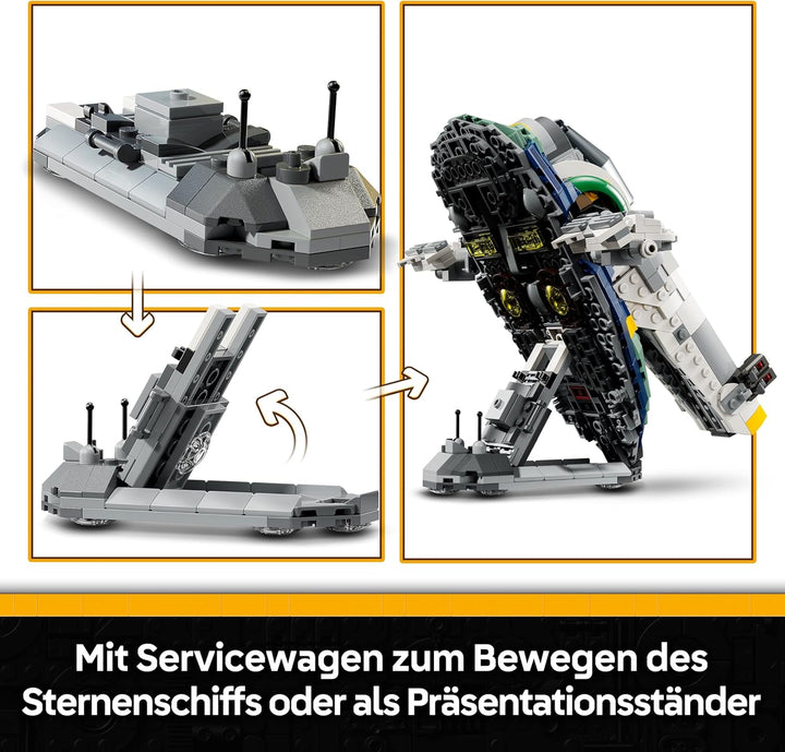 LEGO Star Wars: Angriff der Klonkrieger Jango Fetts Sternenschiff - Spielzeug für Jungen und Mädchen