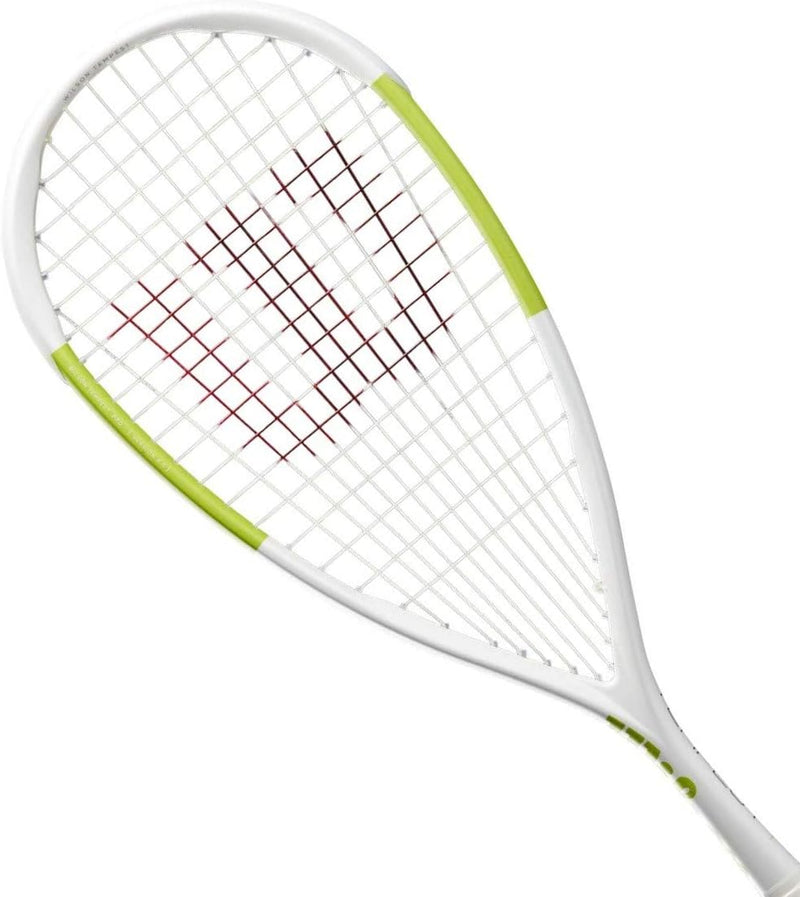 Wilson Badminton-Schläger Weiss/Grün Tempest Pro, Weiss/Grün Tempest Pro