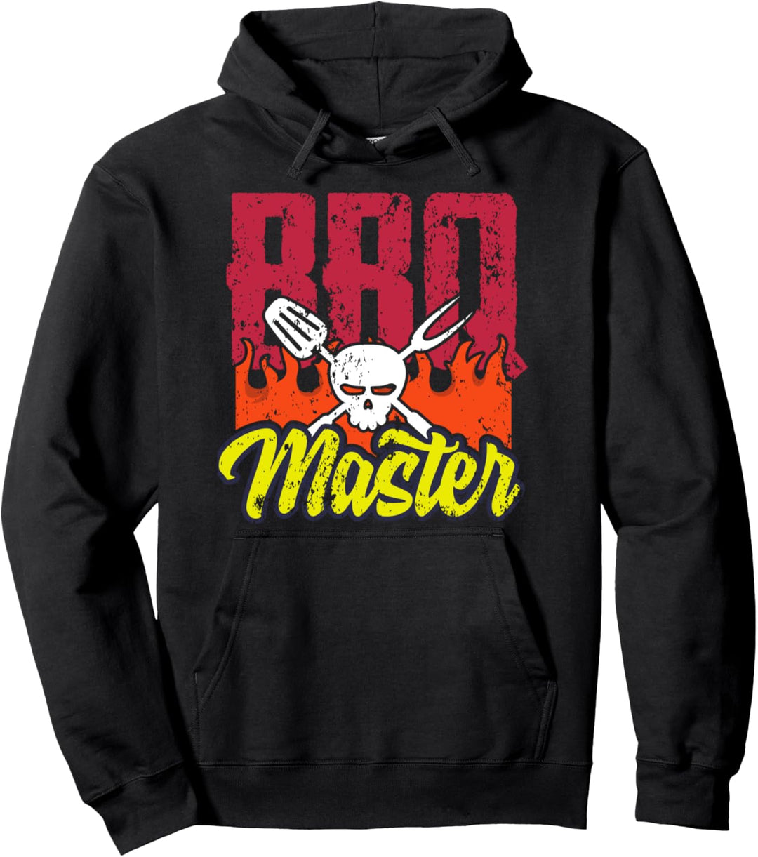 BBQ Master - Barbecue BBQ Smoker Grill Chef Pullover Hoodie