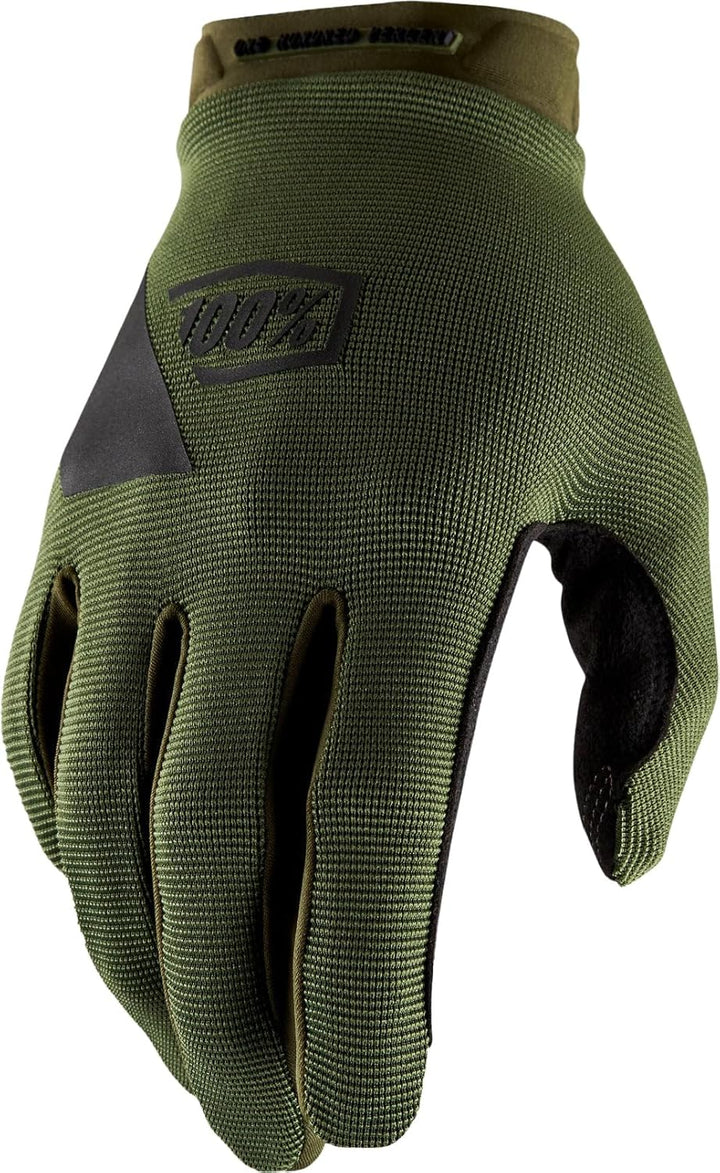 100% GUANTES Unisex Erwachsene Ridecamp Gloves Black/Charcoal-2XL Handschuhe, Schwarz/Kohlegrau (Meh