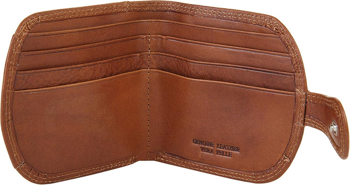 piké Geldbörse Echt Leder braun Damen - 016955