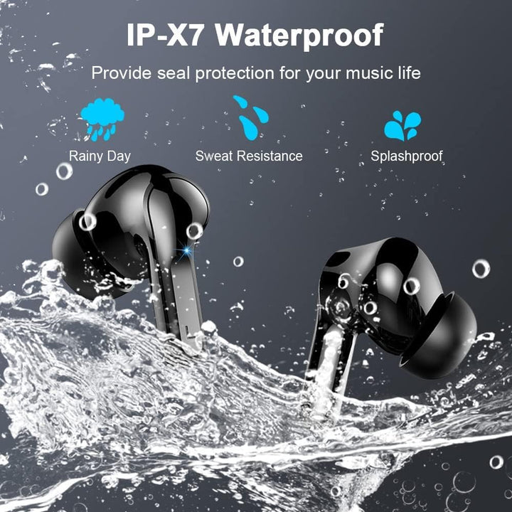 Bluetooth Kopfhörer, Kopfhörer Kabellos Bluetooth 5.3 In Ear Kopfhörer mit 4 ENC Mikrofon, 2023 Neue