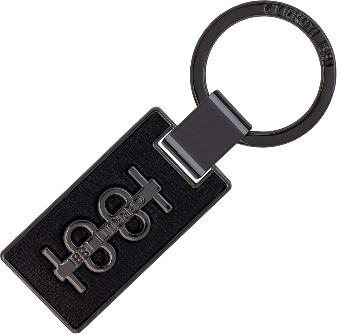 Cerruti 1881 Schlüsselanhänger Irving NAK012 (Schwarz), Schwarz