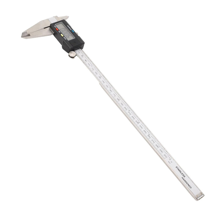 Digitale Schieblehre 12 Zoll 300mm aus gehärtetem Edelstahl, LCD Display, Messbereich 0-300mm, für p