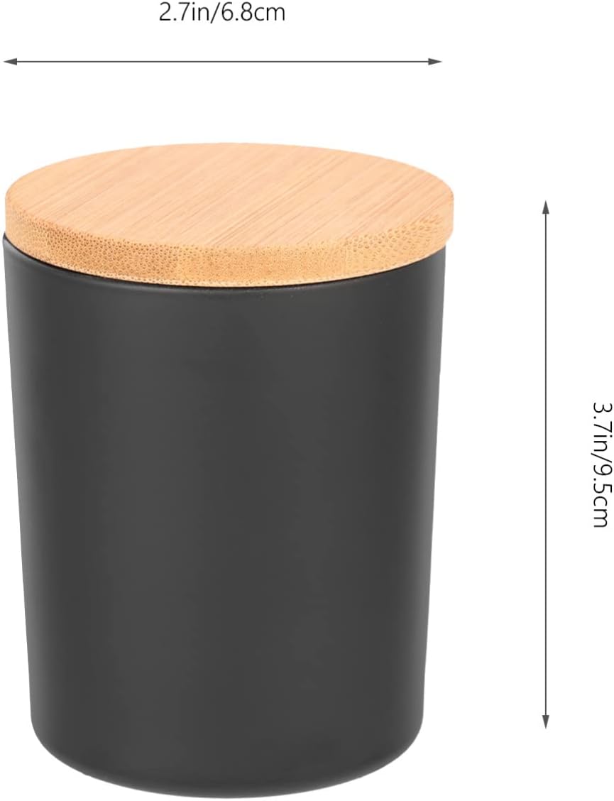 MAGICLULU 4 Sätze Kerzenbecher Kerzenhalter Glas Kerzen-kit Glas Zur Kerzenherstellung Kerzenbehälte