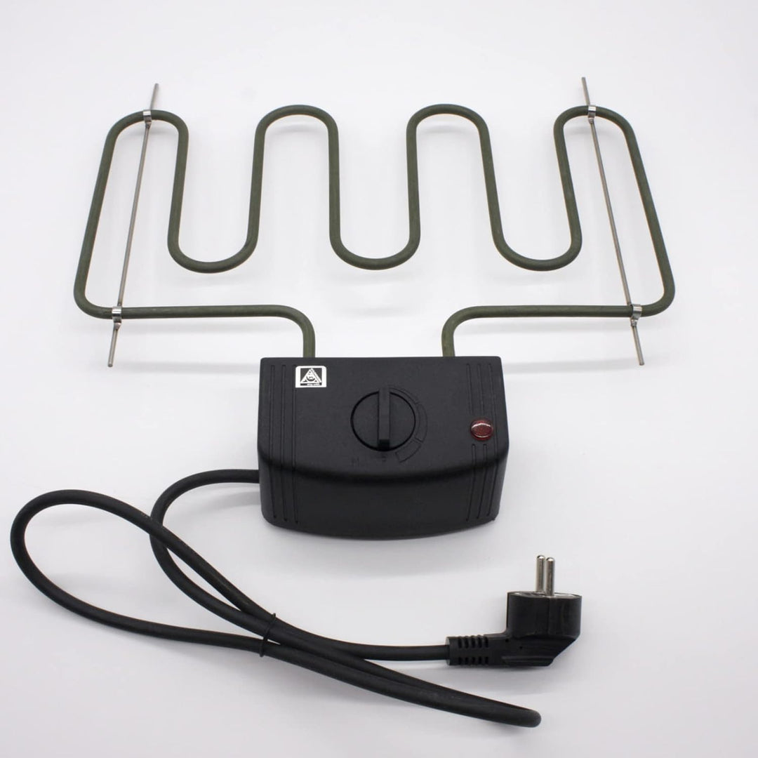 ZooPaul Wildkinger Premium Universal Elektroheizung Heizschlange Heizspirale 2000W Räucherofen Smoke