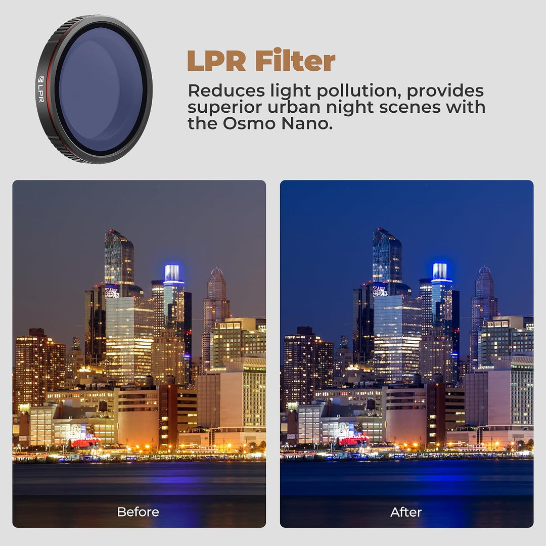 Freewell LPR Filter für DJI Osmo Nano - Clears Night Skies, LPR
