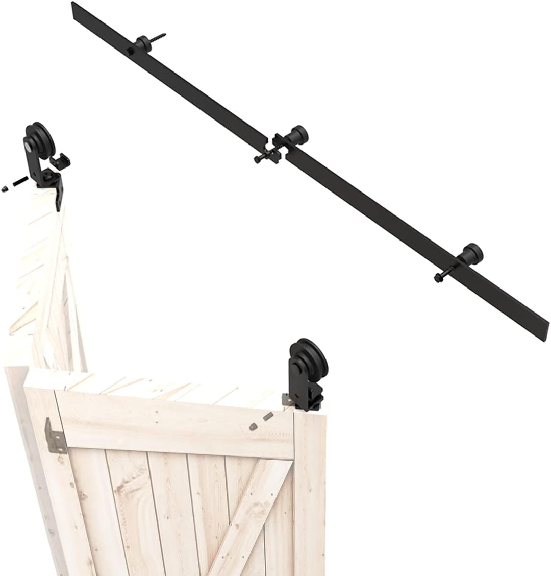 WOLFBIRD 4FT/1.2M Bi-Folding Schiebetürbeschlag für einseitig gerichtetes Beschlagsystem, Falten Doo