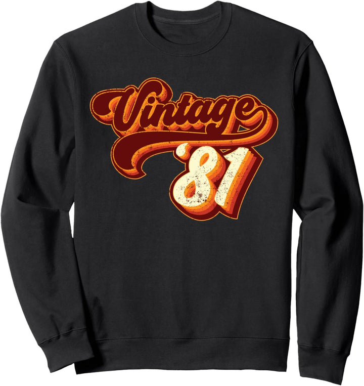 Jahrgang 1981 - 40. Geburtstag Sweatshirt