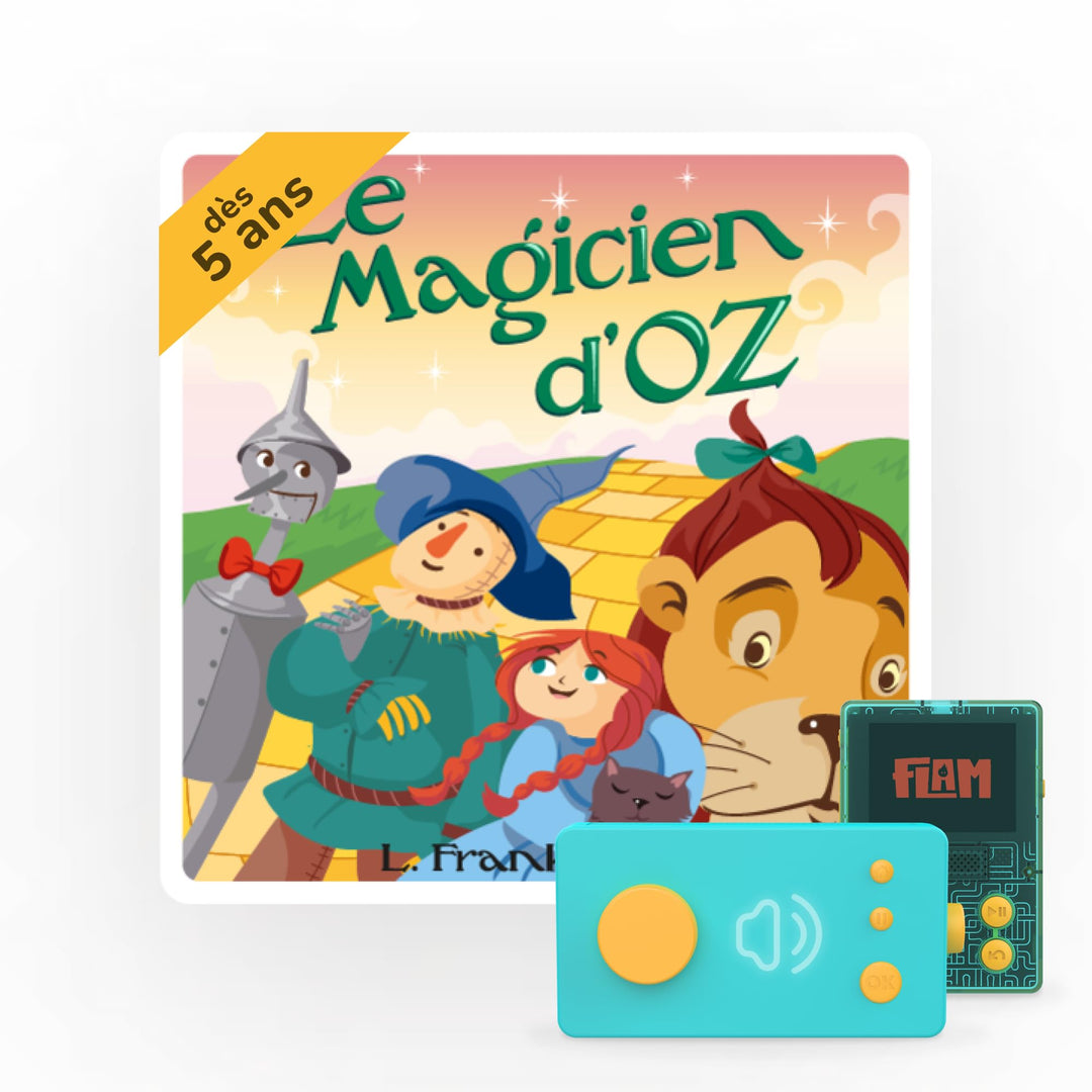 Lunii - Le Magicien d'Oz Set – Interaktives Audiobuch ab 5 Jahren, um auf Meine Fabrik in Geschichte
