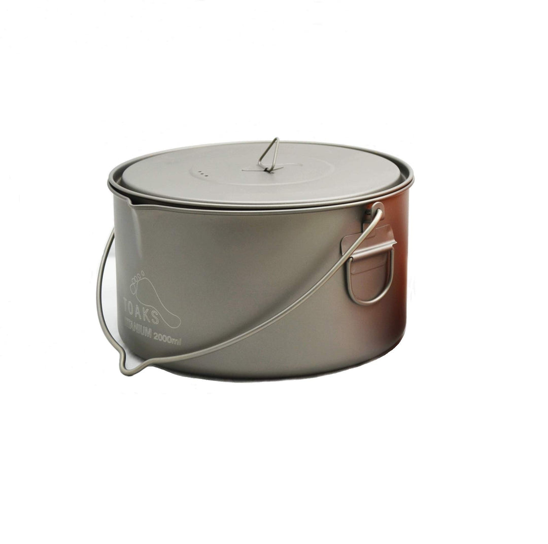 TOAKS Titanium Pot with Bail Handle 1 Stück (1er Pack), 1 Stück (1er Pack)