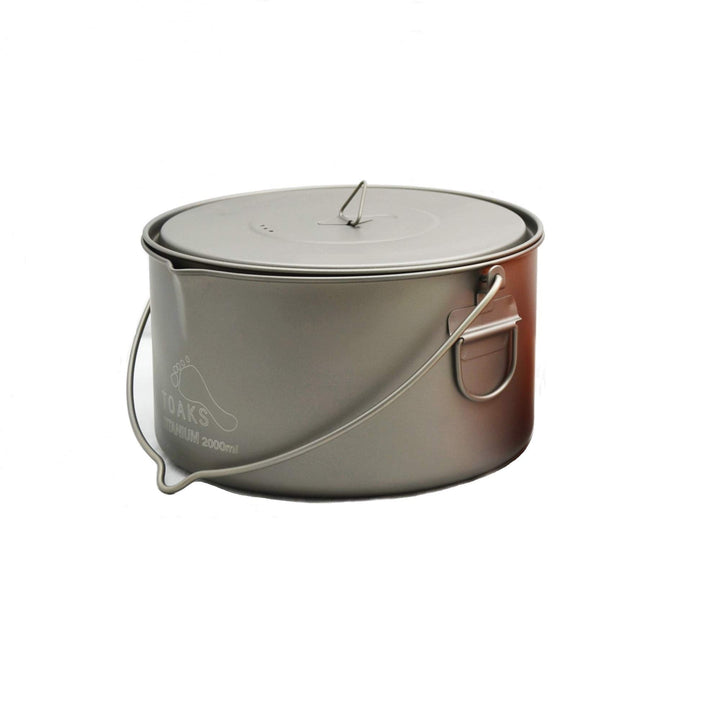 TOAKS Titanium Pot with Bail Handle 1 Stück (1er Pack), 1 Stück (1er Pack)