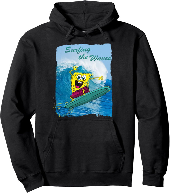 SpongeBob Schwammkopf SpongeBob Surfen Pullover Hoodie