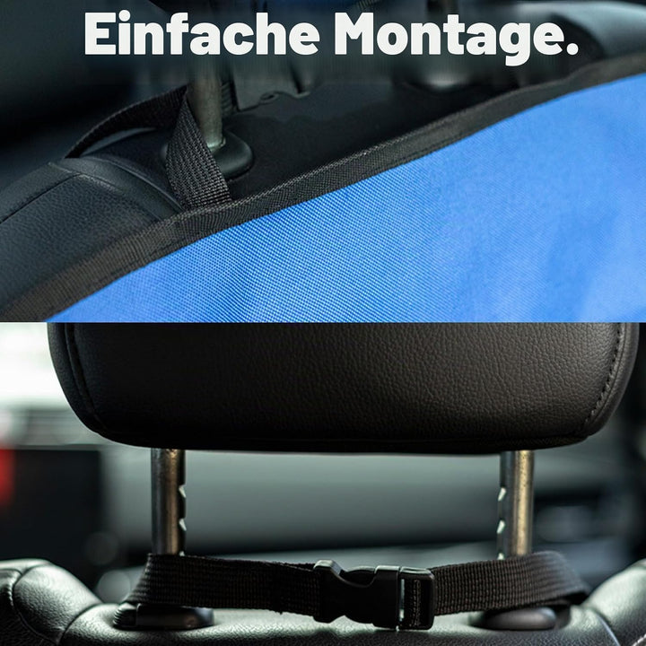 Bavooty Auto-Vordersitzbezug für Hunde,Sitzbezug des Autos für Haustier,Alle Abdeckung Wasserdichter