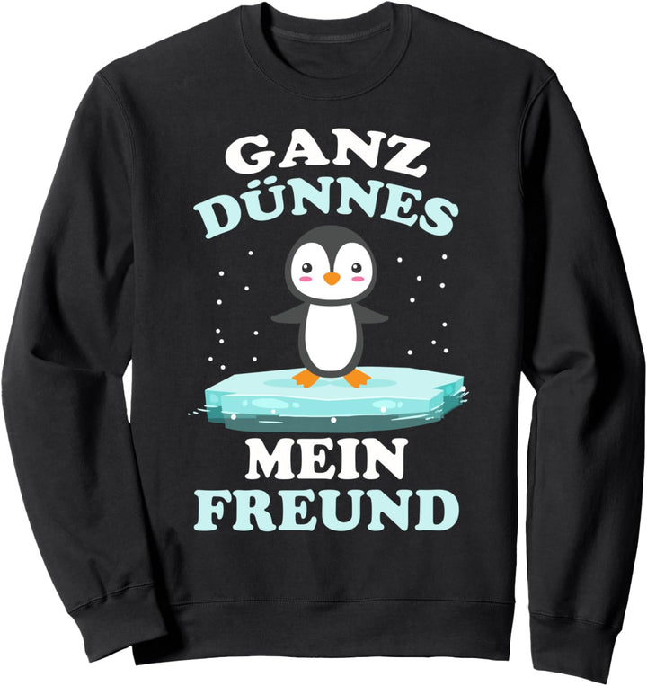 Pinguin Geschenk Kinder Antarktis Penguin Jungen Mädchen Sweatshirt